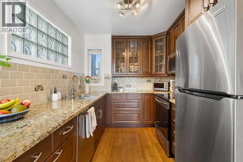 1629 29 Avenue Sw, Calgary, AB - Indoor Photo Showing Kitchen With Stainless Steel Kitchen With Double Sink