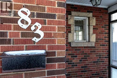 83 Haddon Avenue S, Hamilton, ON - Outdoor With Exterior