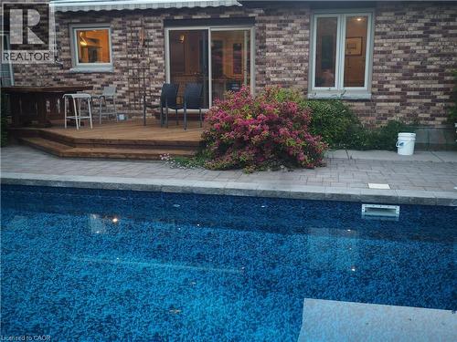 7 Templer Drive, Ancaster, ON - Outdoor With In Ground Pool