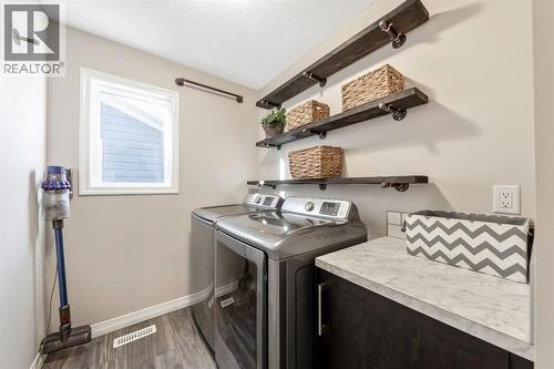 159 Riviera View, Cochrane, AB - Indoor Photo Showing Laundry Room