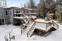 14'x14' , 2 tiered deck - 