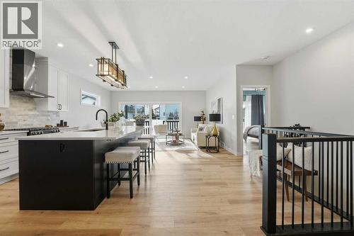 7 Thorne Place, Red Deer, AB - Indoor Photo Showing Kitchen With Upgraded Kitchen