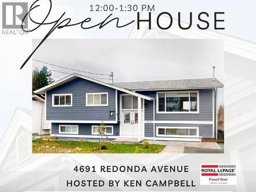 4691 REDONDA AVE  Powell River, BC V8A 5L7