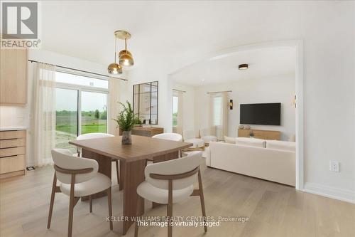 Image is Virtually Staged - 147 Lake Drive E, Georgina, ON - Indoor Photo Showing Dining Room