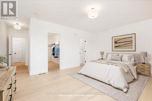 Image is Virtually Staged - 147 Lake Drive E, Georgina, ON - Indoor Photo Showing Bedroom