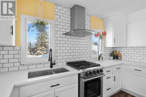 90 Moore Drive, Murray River, PE - Indoor Photo Showing Kitchen With Double Sink