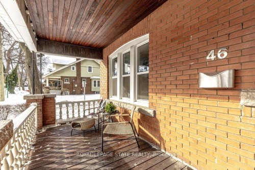 46 Connaught Avenue S, Hamilton, ON - Outdoor With Deck Patio Veranda With Exterior