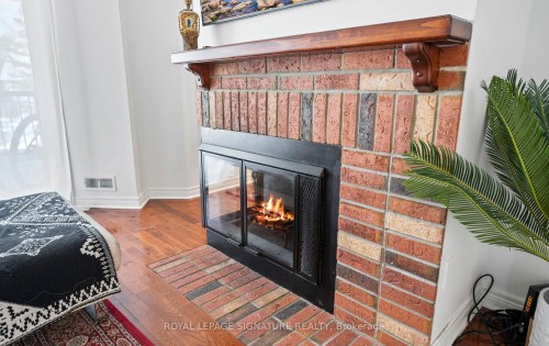 242-2110 Cleaver Avenue, Burlington, ON - Indoor With Fireplace