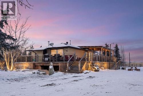 284226 Township Road 254, Rural Rocky View County, AB - Outdoor With Deck Patio Veranda