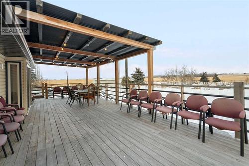 284226 Township Road 254, Rural Rocky View County, AB - Outdoor With Deck Patio Veranda With Exterior