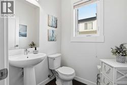 Main floor 2 pc bathroom - 