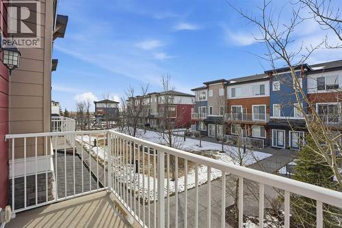 Balcony - 70, 111 Rainbow Falls Gate, Chestermere, AB - Outdoor With Exterior