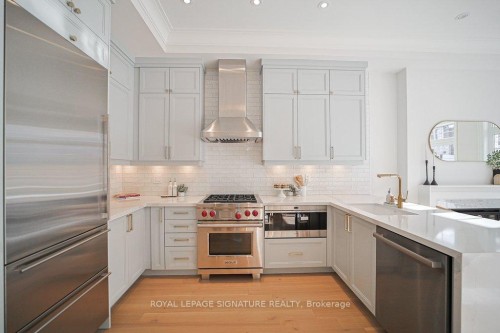 4163 Major Mackenzie Drive E, Markham, ON - Indoor Photo Showing Kitchen With Stainless Steel Kitchen With Upgraded Kitchen