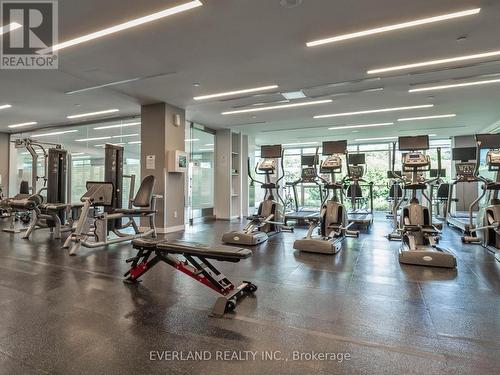 2108 - 55 Regent Park Boulevard, Toronto, ON - Indoor Photo Showing Gym Room