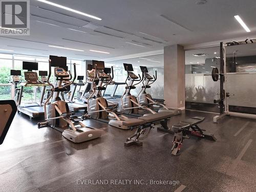 2108 - 55 Regent Park Boulevard, Toronto, ON - Indoor Photo Showing Gym Room