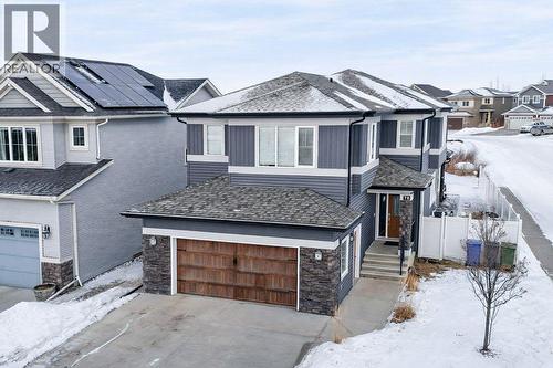 78 Caribou Crescent, Red Deer, AB - Outdoor With Facade