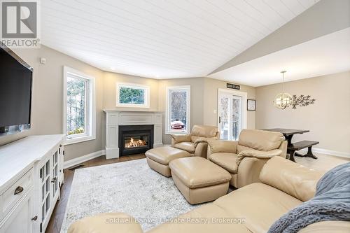 43 Newman Place, Halton Hills, ON - Indoor Photo Showing Living Room With Fireplace