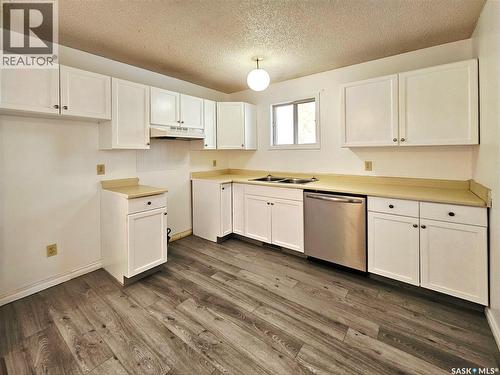 242 - 244 Wakabayashi Way, Saskatoon, SK - Indoor Photo Showing Kitchen With Double Sink