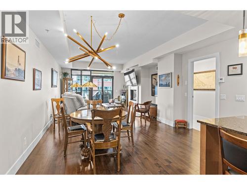 1395 Ellis Street Unit# 506, Kelowna, BC - Indoor Photo Showing Dining Room