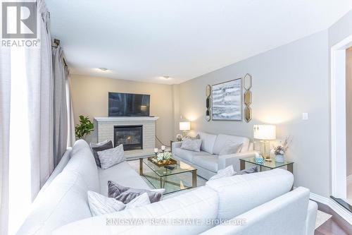 4175 Arbourfield Drive, Burlington, ON - Indoor Photo Showing Living Room With Fireplace