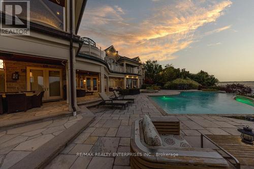 1500 Watersedge Road, Mississauga, ON - Outdoor With In Ground Pool With Deck Patio Veranda
