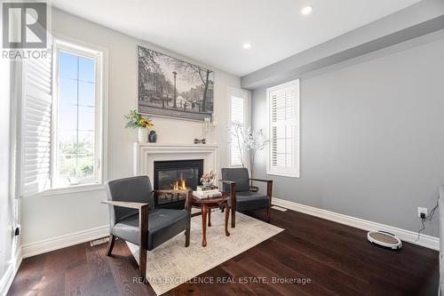 73 Gardenbrooke Trail, Brampton, ON - Indoor With Fireplace