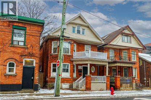 76 Wellington Street S, Hamilton, ON - Outdoor With Deck Patio Veranda With Facade