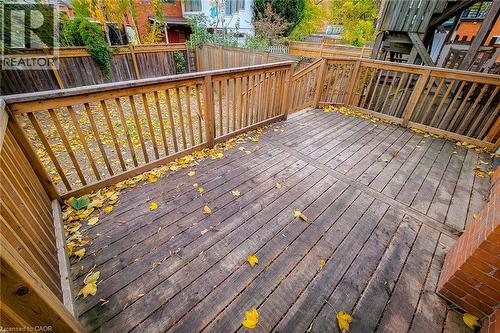 76 Wellington Street S, Hamilton, ON - Outdoor With Deck Patio Veranda