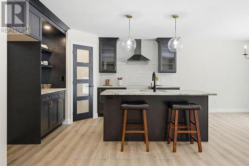 Stunning Kitchen with Island - 35 Crookston Road, Centre Hastings, ON - Indoor Photo Showing Kitchen With Upgraded Kitchen