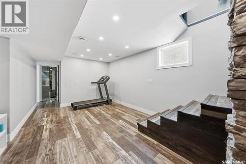 1110 Main Street N, Watrous, SK - Indoor Photo Showing Gym Room