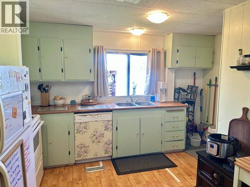 1844 Cruise Drive, Vanderhoof, BC - Indoor Photo Showing Kitchen With Double Sink