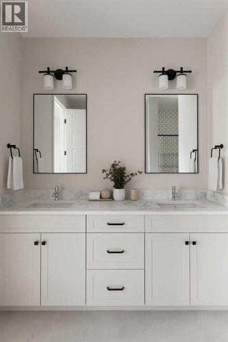 88 Sunrise Heath, Cochrane, AB - Indoor Photo Showing Bathroom