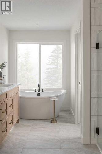 28 Sunvalley View, Cochrane, AB - Indoor Photo Showing Bathroom