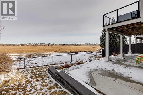Large Concrete Patio in Backyard - 382 Williamstown Green Nw, Airdrie, AB - Outdoor