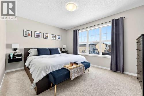 336 Cranberry Circle Se, Calgary, AB - Indoor Photo Showing Bedroom