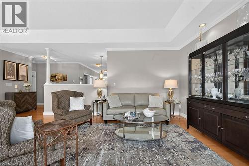 57 Bluelagoon Drive, Mount Hope, ON - Indoor Photo Showing Living Room