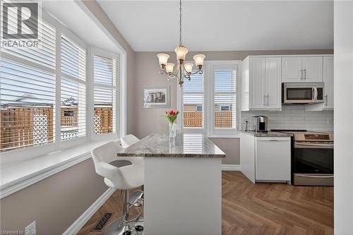 57 Bluelagoon Drive, Mount Hope, ON - Indoor Photo Showing Kitchen With Upgraded Kitchen