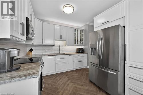 57 Bluelagoon Drive, Mount Hope, ON - Indoor Photo Showing Kitchen With Upgraded Kitchen