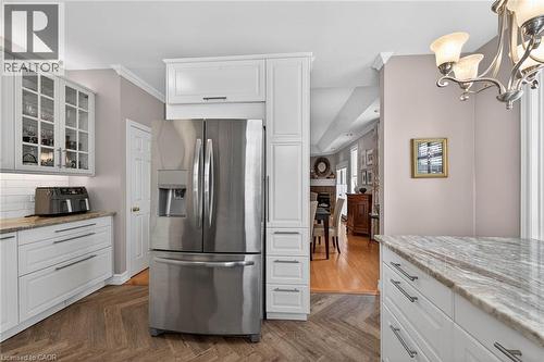 57 Bluelagoon Drive, Mount Hope, ON - Indoor Photo Showing Kitchen With Upgraded Kitchen