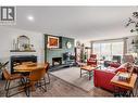 Gorgeous living room - 865 Theodora Road, Kelowna, BC  - Indoor Photo Showing Living Room With Fireplace 