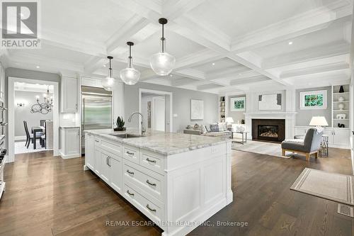 391 Patricia Drive, Burlington, ON - Indoor Photo Showing Other Room With Fireplace