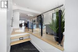 Main Level - Foyer with architectural glass - 