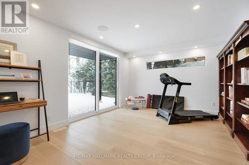 Lower level - Media room / door to patio - 2167 Rice Avenue, Ottawa, ON - Indoor