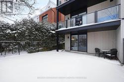 Lower level -  patio & fenced garden - 