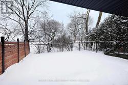 Lower level -  patio & fenced garden - 