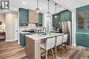 403 Yuel Crescent, Saskatoon, SK  - Indoor Photo Showing Kitchen With Upgraded Kitchen 