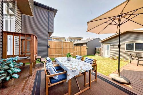 Summer pics - 59 Wolf Hollow Way Se, Calgary, AB - Outdoor With Deck Patio Veranda With Exterior