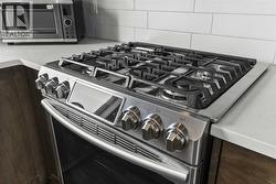 ...and the Chef in the family will appreciate the gas fuelled stove when preparing select dishes - 