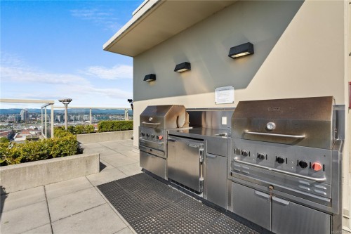 606-760 Johnson St, Victoria, BC - Outdoor With Balcony With Exterior