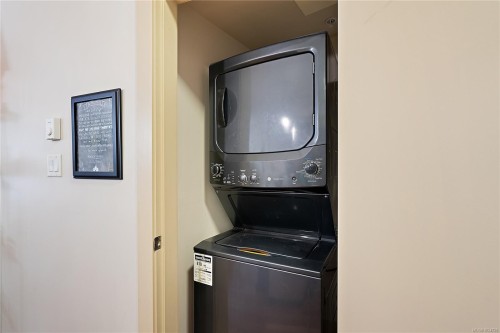 S204-737 Humboldt St, Victoria, BC - Indoor Photo Showing Laundry Room